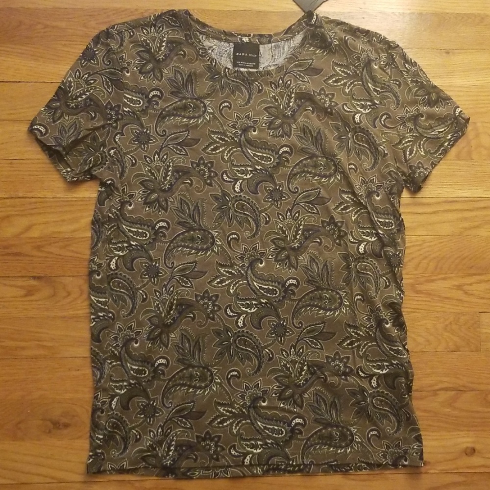 Zara man printed t-shirt